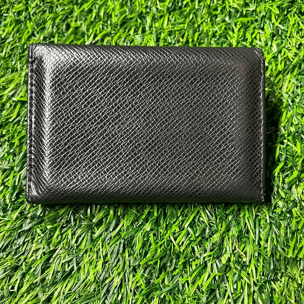 Vintage 2000s Louis Vuitton Tiara Noir Leather 6 Key Case Wallet - Picture 3 of 9